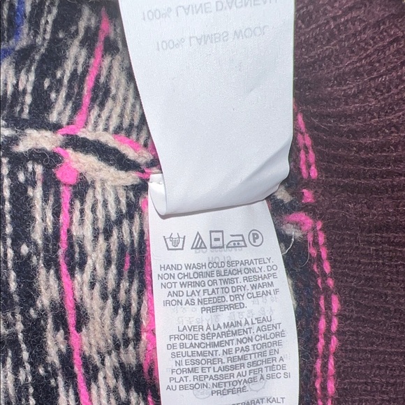 J. Crew Women's Lambswool Fair Isle Sweater with Sequins S - Picture 8 of 9